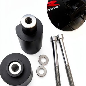 HTTMT Chrome Billet Aluminum Foot Pegs for Sport Motorcycle-0